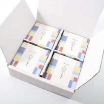 [캔들이케아] 전통문양 비누상자 비누 선물포장 케이스, 4구 전통문양상자
