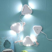 아이클 LED 간접등 퍽라이트 벽등 전시등 조명, B6.삼각연결등ICLE-H1065W