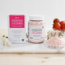 펫푸드궁 산양분유와 스트로베리 200g 파우더, 1개, 딸기맛