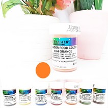 셰프마스터 지용성 초콜릿 앙금 사탕 파우더색소 오렌지 3g, powder yellow 3g