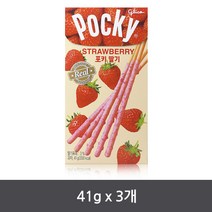 해태 포키딸기, 41g, 3개