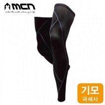 MCN 기모다리토시 블랙 인밴드 기모레그워머 카프