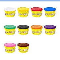 아모스 아이클레이 600g 벌크+(1개추가증정모나미 모서리에바르기쉬운 삼각풀 25g) 벌크, 노랑색
