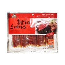 뉴트리오 홍삼 오리스틱 사사미 400g 대용량 애견간식, 단품