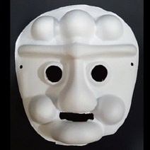미리사몰 종이가면 종이탈 가면 탈 가면만들기 사람탈 동물가면 반가면, 종이가면:봉산탈