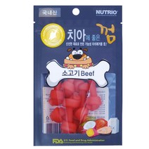 라이코스펫 치아에 좋은껌 80g 5가지맛 껌, 1개, 소고기