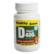 Mason Naturals 비타민 D 400IU 소프트젤, 24개입, 1개