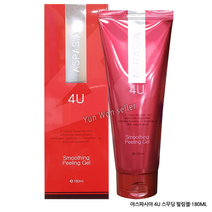 GJ가짐 아스파시아 4U 스무딩 필링 젤-180ML 얼굴 각질제거 필링젤, 1개, 180ml