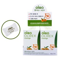 아주약품) 올레아 올리렉스 로젠지 10갑(1박스)/목캔디 프로폴리스, 02. 로젠지 목캔디 12개입 x 10박스