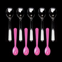 아이스크림스푼 핑크 9cm 벌크포장, 1개, 1000개