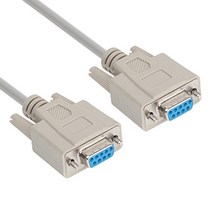 넷메이트 9핀 NULL MODEM (F/F) 시리얼 케이블/카드단말기/업소용 포스/연결 케이블/연결선/408694/ 1M, 1개
