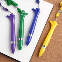 넘버원 목걸이 볼펜 10p/목걸이펜 학생볼펜 판촉볼펜