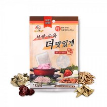 다예 냄새뚝 더 맛있게 보쌈 수육 재료 티백-1KG용, 16g, 1개