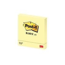 포스트잇 노트 654, 노랑, 1개