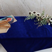 패브릭샵 스판벨벳원단천 베리어스 11종, 블루