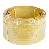 광해 PP밴드 수동밴딩끈 노랑 수동 10kg 18mm, 1롤