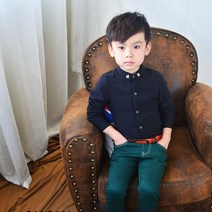 멋쟁이세상 댄디 기본단카라 남아정장 남아셔츠 생일선물