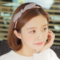 미스21 바니 리본 헤어밴드 머리띠 (hb960)