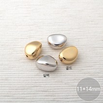 비즈아이 [7562-01]메탈통과형(젤리빈S) 11*14mm [1개]