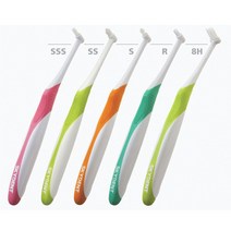 스카이덴트 클린팁 SKYDENT 어금니칫솔 SSS SS S R 8H 잇몸질환용 잇솔 부분관리 Clintip 치간칫솔 임플란트 교정장치관리, 1개, 클린팁 R
