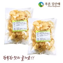 [푸른강산애] 카사바칩 갈릭맛 200g_2팩 기획, 200g, 2팩