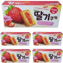 롯데 딸기쿠키 230g, 5개