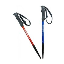 휴몬트 4단 등산스틱 2개 1세트, 블루