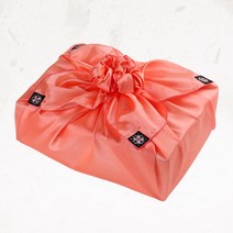 글라라세상 선물포장용 실크 자수보자기 중(88x88cm), 살구색, 1장