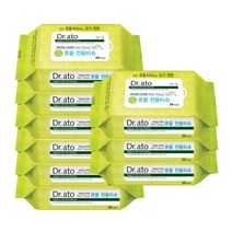 닥터아토 콧물 전용 티슈 20매 유아물티슈, 9개