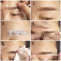 뷰티샵 아웃라인테이프 디자인테이프 반영구테이프 5인분 1세트, 1개, 아웃라인