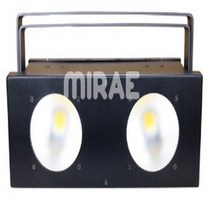 LED 쥬피터조명 LED COB 200W Blinder Light 3200K 전구색(할로겐조명 1000W밝기 디머조절가능) 주피터조명