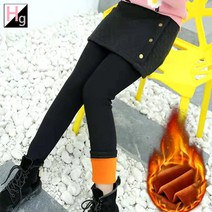헬로가든 누빔 치마레깅스(기모)