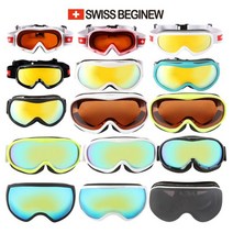 스위스비기뉴 아동용 스키보드 고글, 아동용SBK400M(밀러)_블랙