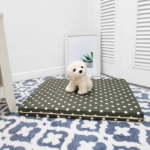 8 DECO 강아지 방석, 올리브 버블 방석