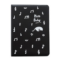 베리구즈 고양이 포토북 성장 앨범 포켓 사진첩, 4인치 고양이앨범 블랙, 18장