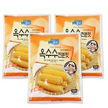 벅스웨이 옥수수전분 전분, 400g, 3개