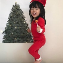 ForJ 아기 유아 크리스마스 내복