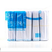 에이엠공구 일회용 나무젓가락 무지 종이포장 위생저 200개입, 10팩