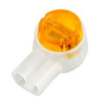 전화선 인터넷 랜선 연결 접속단자 2P 10개입 노랑, 1봉