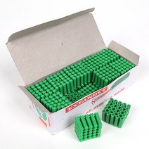 칼브록 칼브럭 칼블럭 녹색 7x25 (약2500개), 1박스(100갑)