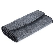 SCOAN 리얼악어가죽 3단 여성장지갑 1449