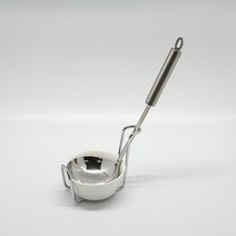 도자기 국자받침, 화이트, 1개