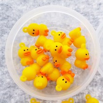 슬라임재료 파츠 (T-163) 12x20mm 병아리(약 25g), 단품