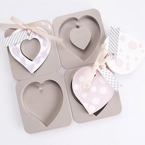 별님아씨 명가 다양한 금형 실리콘몰드, 금형-타블렛 하트 리스/타블렛 4구