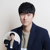 가발닷컴 남자가발 통가발 유로피안 자연스러운 컬이 매력적인 전체 탈모가발 남자 전체가발, 2. 인모믹스 내츄럴블랙 M사이즈, 1개
