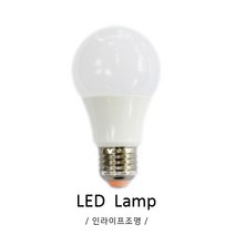 인라이프조명 벌브8W 전구색 LED전구 LED램프 전구 가정용램프 상업용램프, 999개