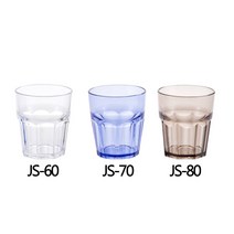 PC물컵 음료수컵 업소/가정용 쉽게 깨지지않는안전컵, 8.JS-80(투명), 1개