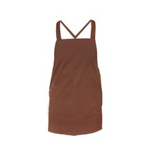KYJ 바리스타 앞치마, KYJ 바리스타 앞치마 크로스(브라운), 1개