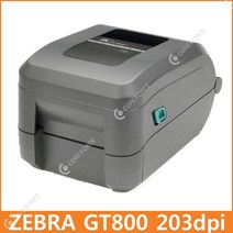 ZEBRA(지브라) GT800 203dpi 데스크탑 프린터 바코드 라벨프린터, GT800 + USB