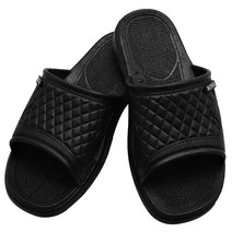 폴포 국산 PVC 통 슬리퍼 블랙